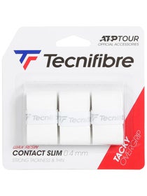 Tecnifibre Contact Slim Overgrip - Wei&#xDF; (3er Pack)