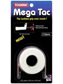 Tourna Mega Tac Griffband Wei&#xDF;