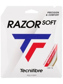 Cordage Tecnifibre Razor Soft 16 / 1.30 mm White