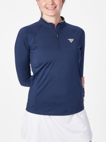 Maglia a&nbsp;&nbsp;3/4 Tecnifibre Pro Thermo Zip Donna