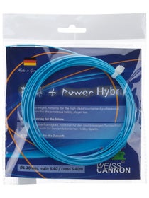Weiss CANNON Blue Rock N Power 1.20mm Hybrid Tennissaite