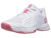 Wilson Rush Pro L JR White/White/Mauveglow Junior Shoe