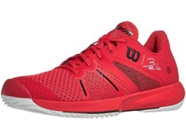 Chaussures De Tennis Homme RUSH PRO ACE WH/BK/POPPY RED WILSON