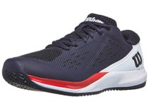 Chaussures De Tennis Homme RUSH PRO ACE WH/BK/POPPY RED WILSON