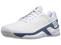 Wilson Rush Pro AC Extra Duty  White/Blue/Silv Men Shoe