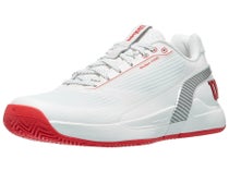 Wilson Rush Pro 5 AC Premium White/Red Men's Shoe