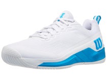 Zapatillas hombre Wilson Rush Pro 4.5 Blanco/Atomic Blue MULTIPISTA