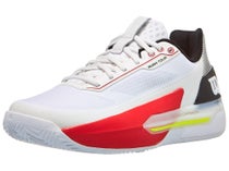 Wilson Rush Tour 5 Clay White/Black/Red Men Shoe