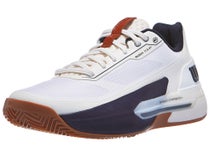 Chaussures Homme Wilson Rush Tour 5 White/Navy/Gum - TERRE BATTUE