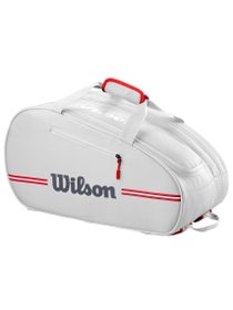 Sac de Padel Wilson Team Blanc cass&#xE9;