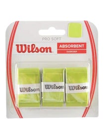 Overgrip Wilson Pro Soft Lime - Conf. da 3