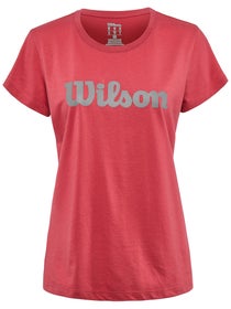 Wilson Women's Spring Script Tech Top II