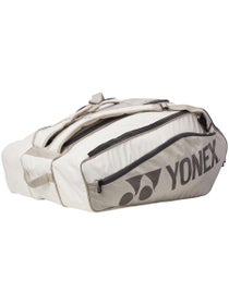 Sac 12 raquettes Yonex Club Line White/Sand