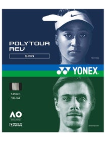 Yonex Poly Tour REV Wei&#xDF; 1.25mm Tennissaite - 12m Set