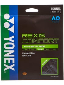 Yonex Rexis Comfort 1.30mm Tennissaite - 12m Set (Schwarz)