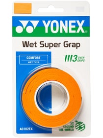 3 Surgrips Yonex Super Grap Orange