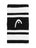 HEAD Doublewide Striped Wristbands