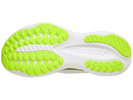 Saucony Ride 19\Mens Shoes\White/Citron