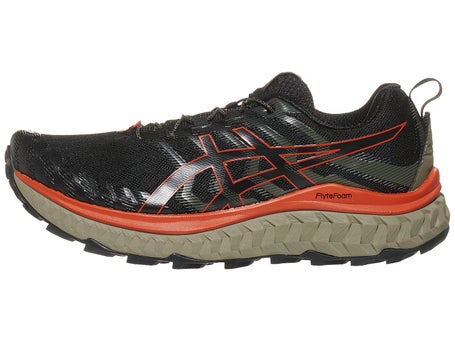 UNISEX TRABUCO MAX, Black/Shocking Orange, Chaussures de course de  sentier masculin