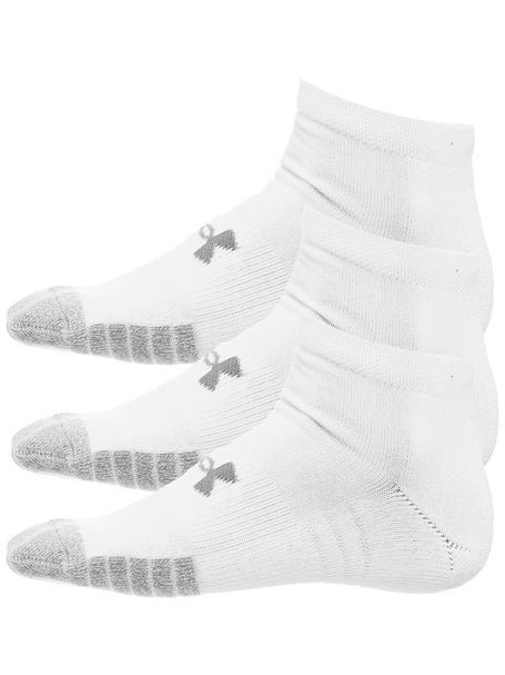 Under Armour Mens Heatgear Crew 3 Pack Socks