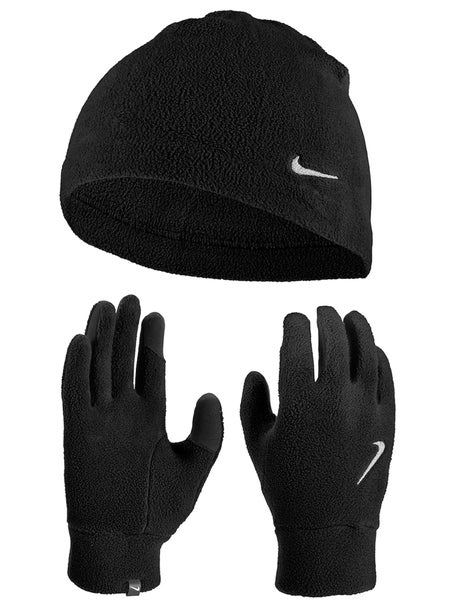 Nike Mens Fleece Hat and Glove Set 