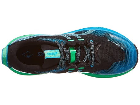 Chaussures Homme ASICS Gel Trabuco 12 Black Bright Cyan