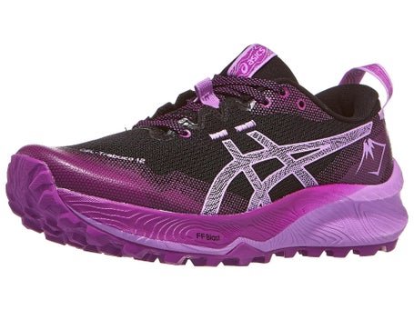 Zapatillas mujer ASICS Gel Trabuco 12 Negro Lavender Glow