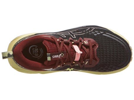 ASICS Gel Trabuco 13 Damen Laufschuhe Black Wild Blossom