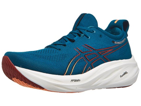 Zapatillas hombre ASICS Gel Nimbus 26 Azul Marino Faded Orange