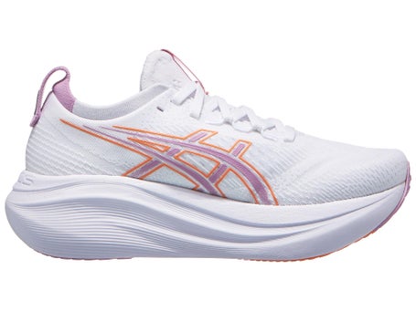 Zapatillas mujer ASICS Gel Nimbus 27 Blanco Light Ube