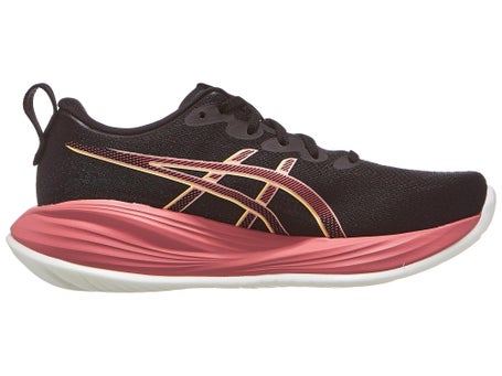 ASICS Gel Cumulus 27 Damen Laufschuhe Black Orange Glow