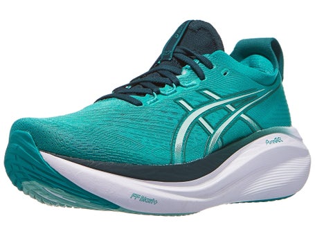 Scarpe ASICS Gel Nimbus 27 Wave Teal Saxon Green Uomo