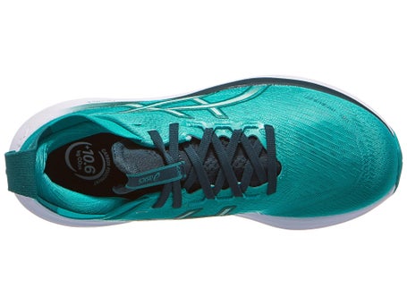 ASICS Gel Nimbus 27 Herren Laufschuhe Teal Saxon