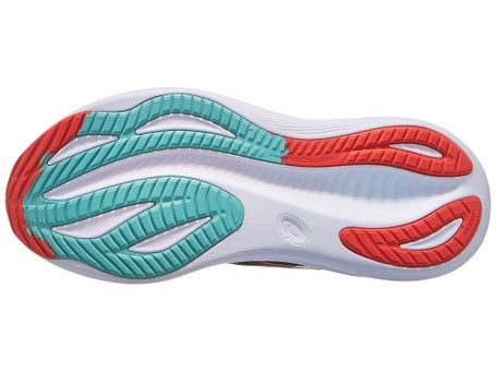 ASICS Gel Nimbus 27 Herren Laufschuhe Schwarz Coral