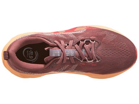ASICS Novablast 5 Damen Laufschuhe Rubble Red Fawn