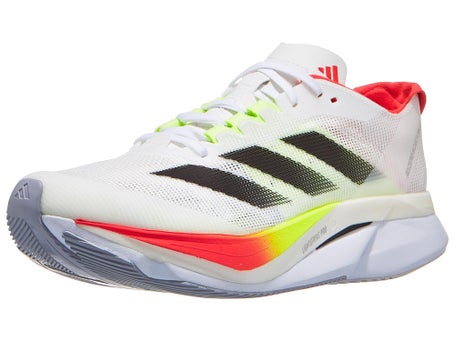adidas Adizero Boston 12 Damen Laufschuh Weiss Rot