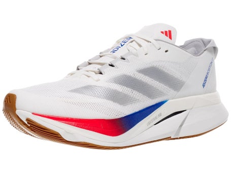 adidas Adizero Boston 12\Womens Shoes\White/Silver