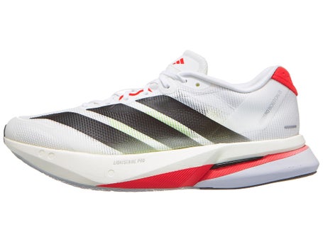 adidas adizero Boston 13\Mens Shoes\White/Black/Lucid