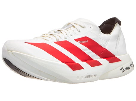 adidas Adizero Adios Pro 4\Mens Shoes\White/Red/Black