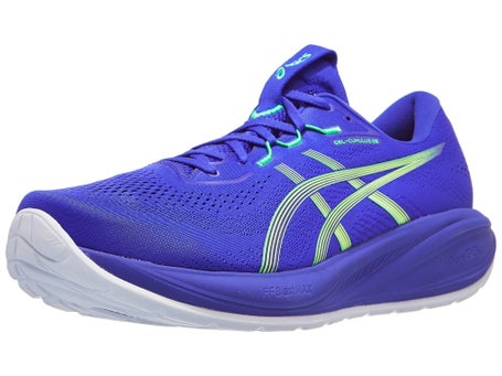 ASICS Gel Cumulus 28\Mens Shoes\Cobalt Burst/Green