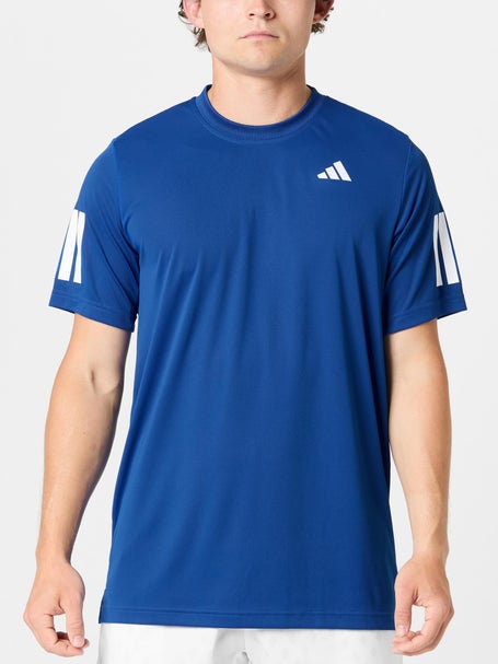 adidas Mens Fall Club 3-Stripe Top