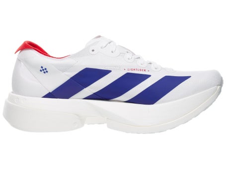 adidas adizero Adios Pro 4\Mens Shoes\White/Royal/Ruby
