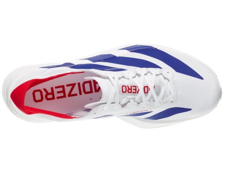 adidas adizero Adios Pro 4\Mens Shoes\White/Royal/Ruby