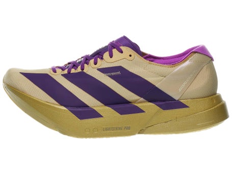 Scarpe adidas adizero Adios Pro 4 Sand Purple Gold Uomo