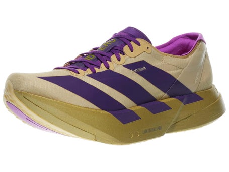 Scarpe adidas adizero Adios Pro 4 Sand Purple Gold Uomo