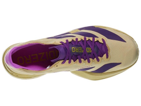 adidas adizero Adios Pro 4 Damen Laufschuh Sand Lila Gold