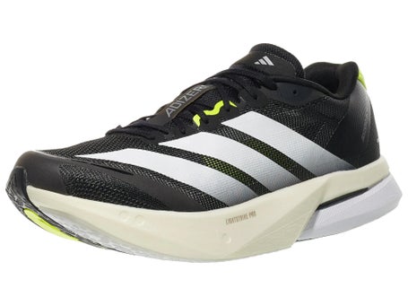 adidas adizero Boston 13\Mens Shoes\Black/White/Yellow
