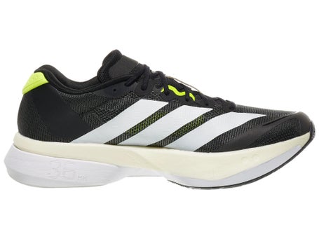 adidas adizero Boston 13\Mens Shoes\Black/White/Yellow