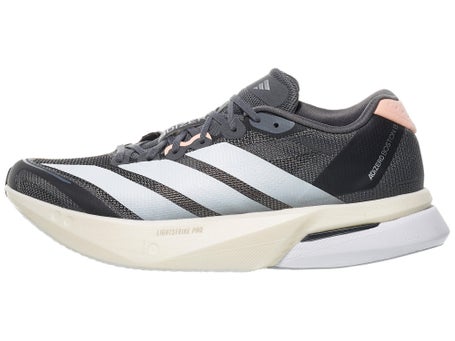adidas adizero Boston 13\Womens Shoes\Grey/White/Coral