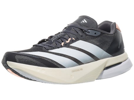 adidas adizero Boston 13 Damen Laufschuh Grau Weiß Koralle